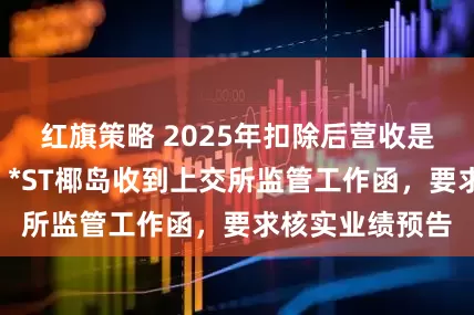 红旗策略 2025年扣除后营收是否超过3亿元？*ST椰岛收到上交所监管工作函，要求核实业绩预告